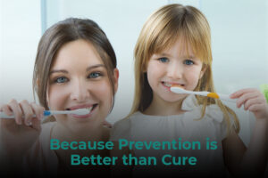 Because Prevention is Better than Cure